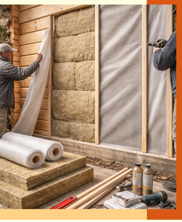 Утепление дома из минибруса в Гуково от 4620 руб/м2 — заказать профессионально | ТепломастерГкв