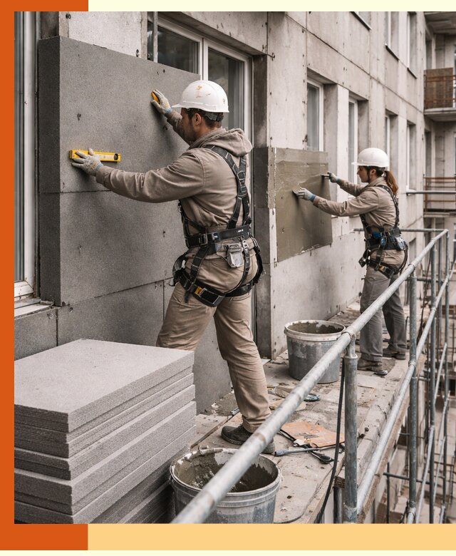 Утепление квартиры снаружи под ключ в Гуково