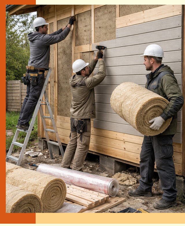 Утепление бани снаружи в Гуково профессионально и надежно