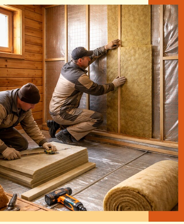 Утепление бани изнутри в Гуково под ключ от 4312 руб./м² | ТепломастерГкв