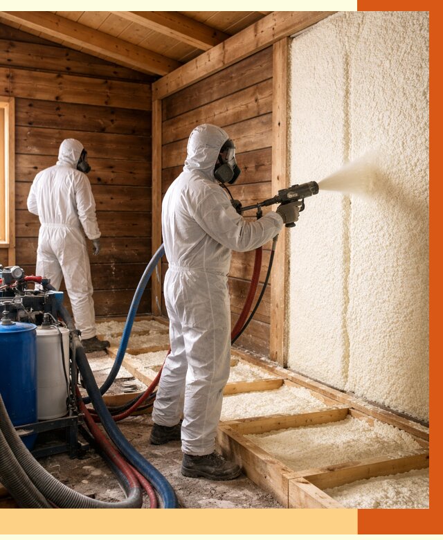 Утепление бани ппу в Гуково под ключ от 4312 руб./м2 | ТепломастерГкв - напыление и монтаж ппу