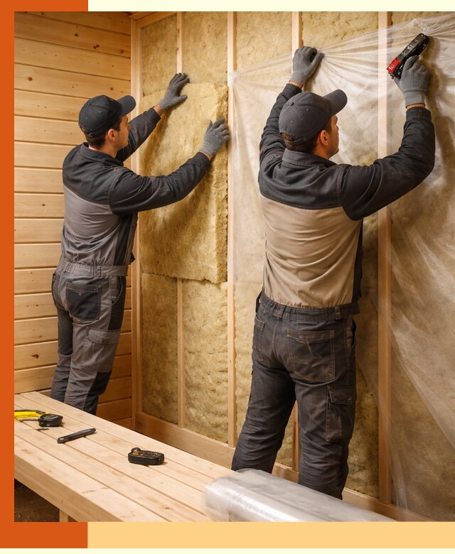 Профессиональное утепление сауны в Гуково с гарантиями качества