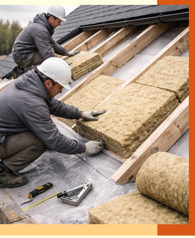 Утепление крыши в Гуково от 1899 руб./м2 — комплексное утепление кровли | ТепломастерГкв