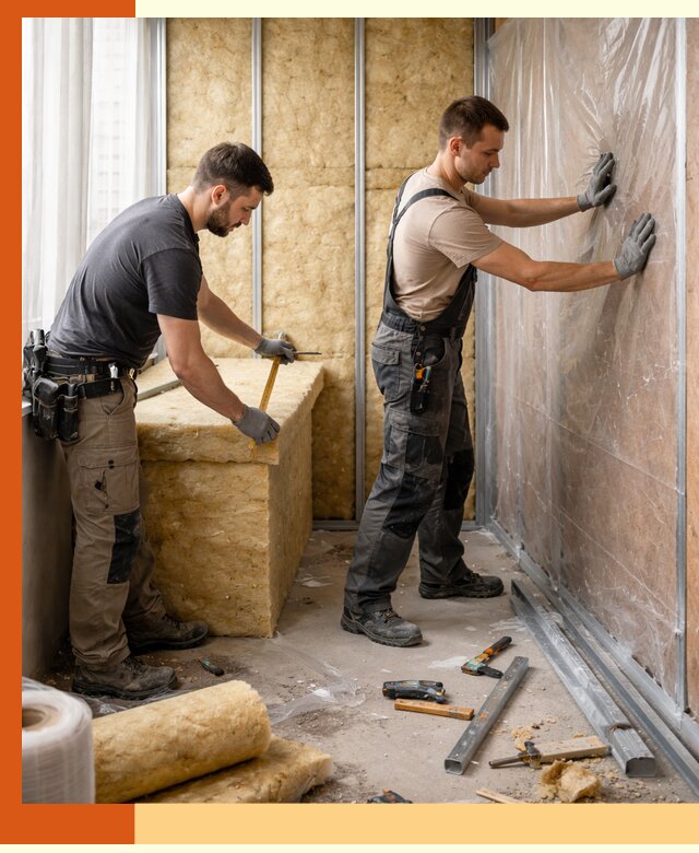 Профессиональное утепление лоджии в Гуково эффективно и надежно