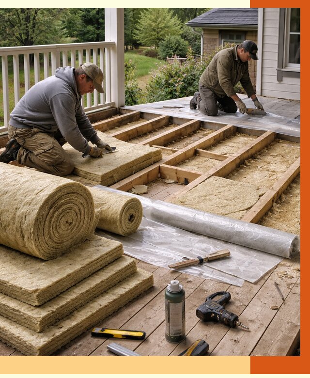 Утепление террасы в Гуково от 4312 руб./м2 — утеплить террасу под ключ | ТепломастерГкв