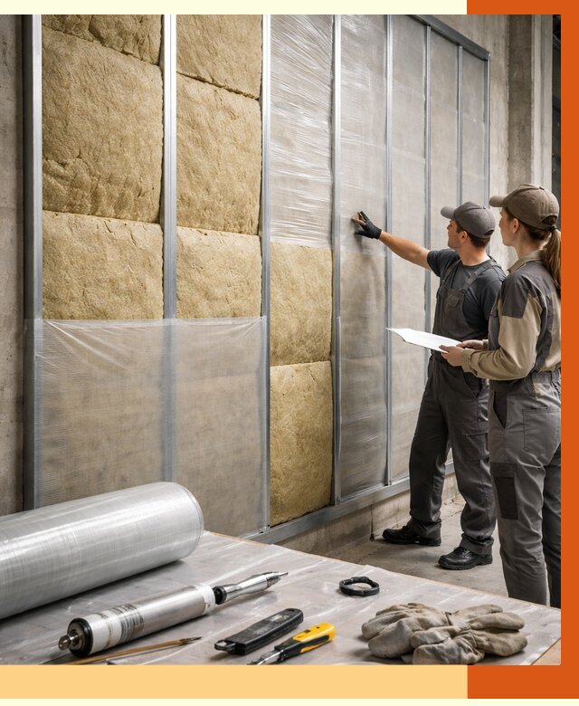 Утепление склада химсырья в Гуково от 4620 руб. под ключ | ТепломастерГкв