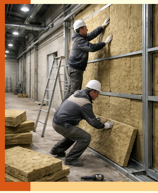 Утепление цеха под ключ в Гуково с гарантией качества