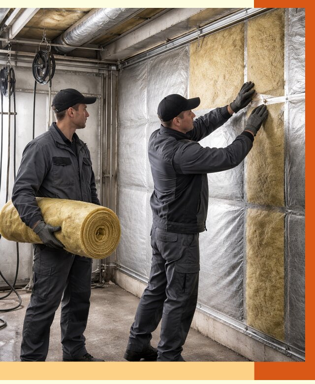 Утепление автомойки в Гуково от 8726 руб./м2 — комплексное утепление под ключ | ТепломастерГкв