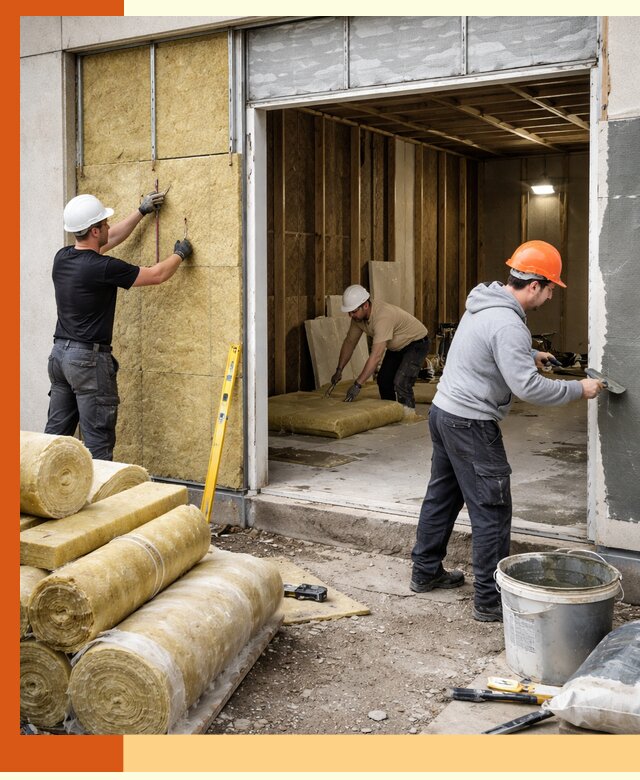 Утепление торгового павильона в Гуково — качественно и энергоэффективно