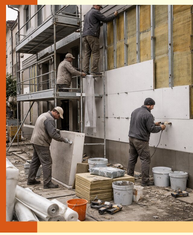 Утепление гостиницы под ключ в Гуково с гарантией качества