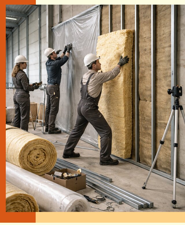 Утепление складского терминала в Гуково профессионально и надёжно