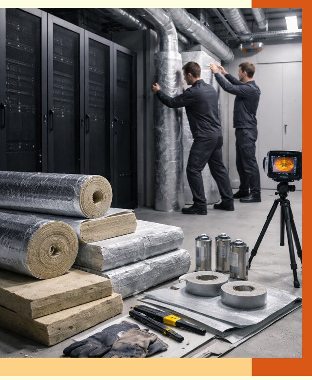 Утепление серверной в Гуково от 8726 руб./м² — комплексно под ключ | ТепломастерГкв