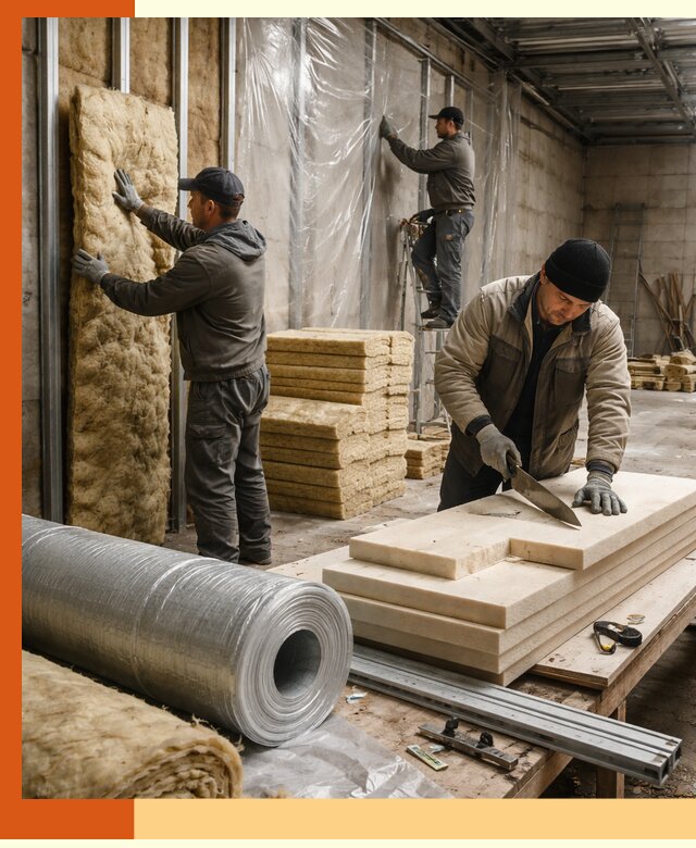 Утепление торгового склада в Гуково с энергоэффективными решениями