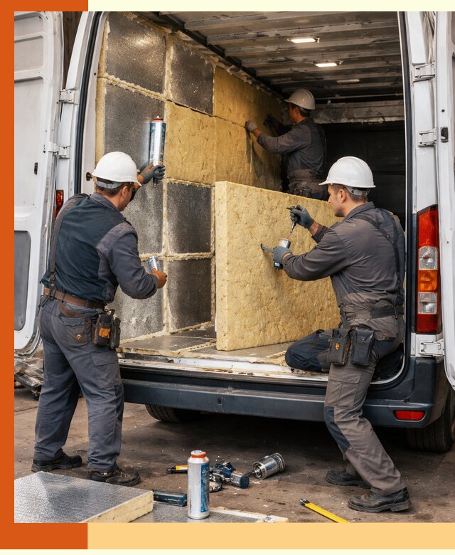 Утепление фургона-рефрижератора в Гуково для сохранения температуры