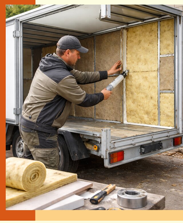 Профессиональное утепление прицепа в Гуково для любых условий