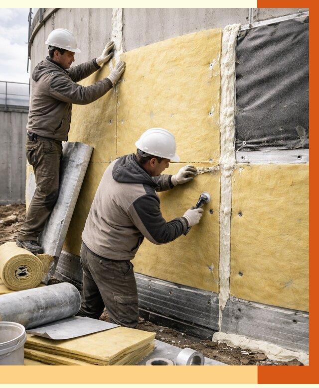 Утепление резервуара в Гуково от 28232 руб/м2 — монтаж ППУ и комплекс под ключ | ТепломастерГкв