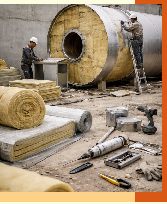 Утепление резервуара с топливом в Гуково от 28232 руб. под ключ | ТепломастерГкв