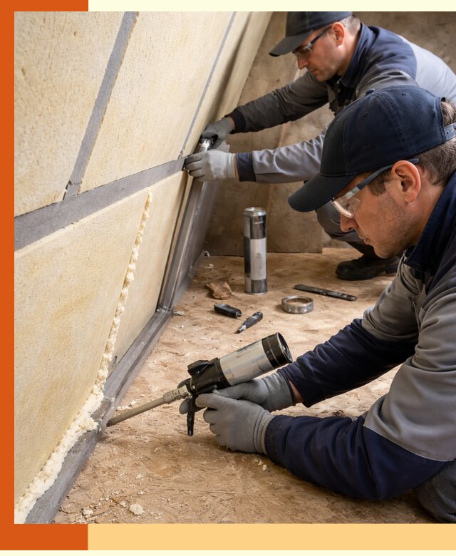 Герметизация стыков ППУ в Гуково — надежное уплотнение швов