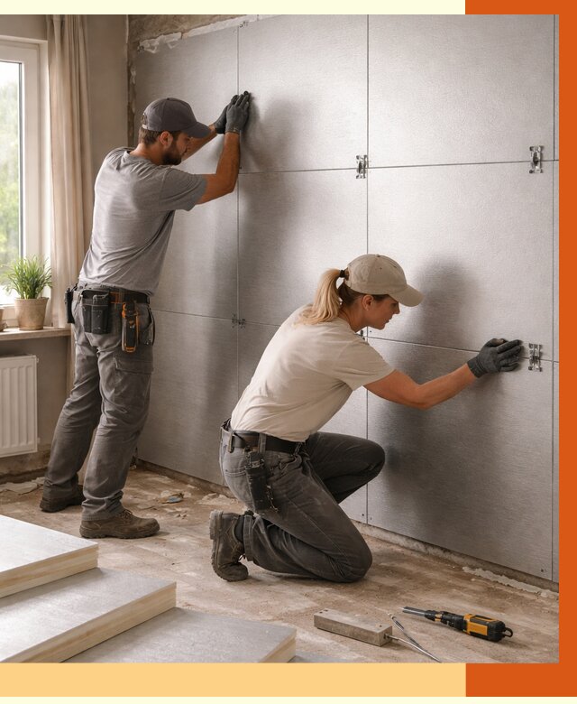 Утепление PIR панелями в Гуково от 4312 руб. под ключ | ТепломастерГкв