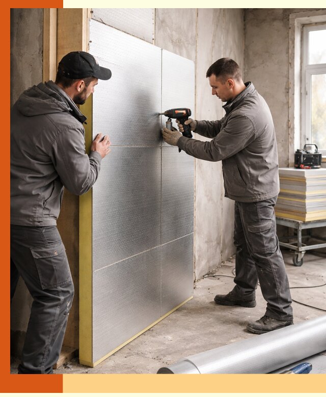 Утепление PIR панелями домов и зданий в Гуково