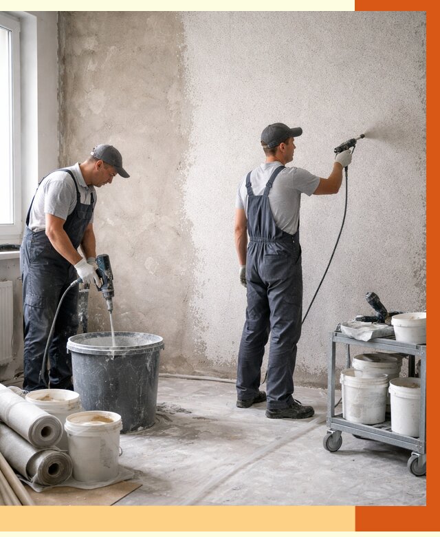 Утепление стен жидкой теплоизоляцией в Гуково от 4312 руб/м² | ТепломастерГкв