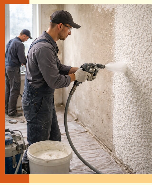 Утепление стен жидкой теплоизоляцией в Гуково для квартир и домов