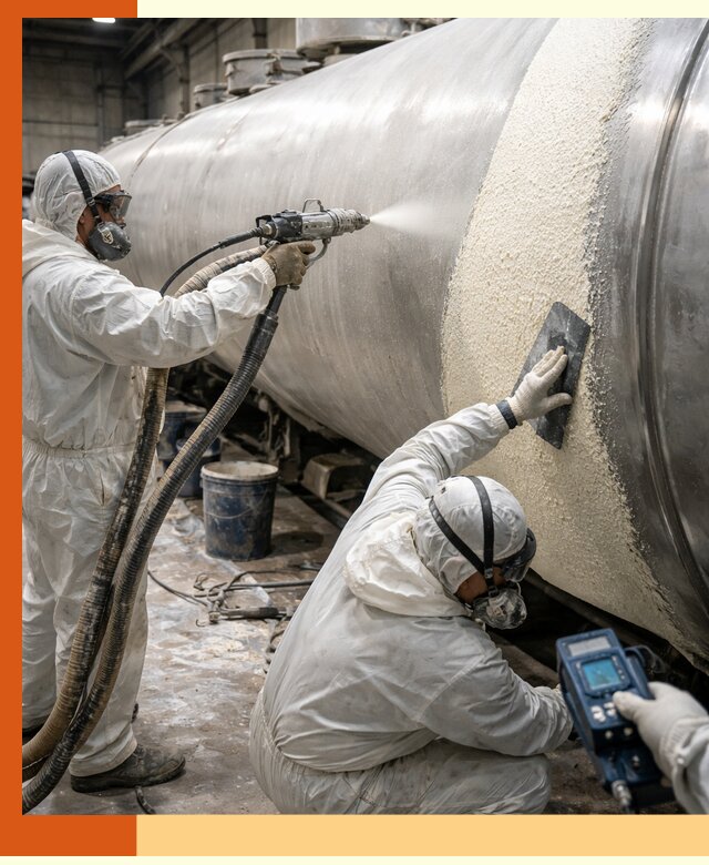 Утепление автоцистерн жидкой теплоизоляцией в Гуково