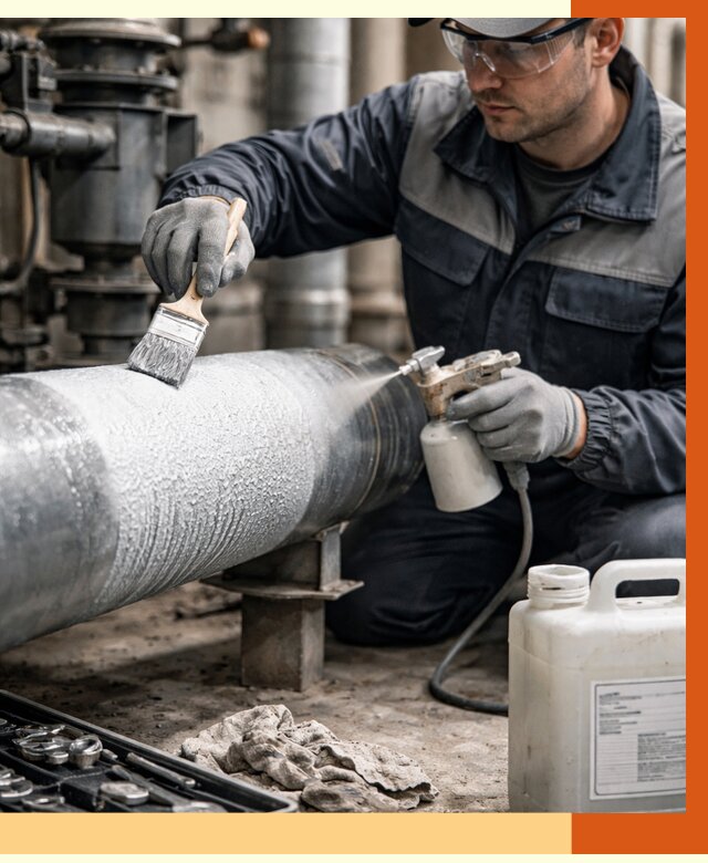 Утепление оборудования жидкой теплоизоляцией в Гуково от 4620 руб. | ТепломастерГкв