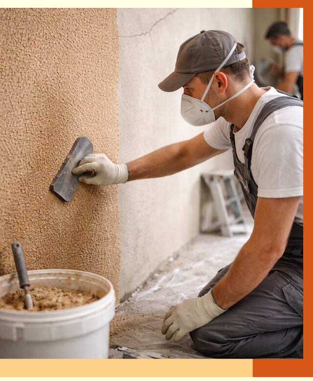 Утепление стен жидкой пробкой в Гуково от 1694 руб./м2 — ТепломастерГкв под ключ