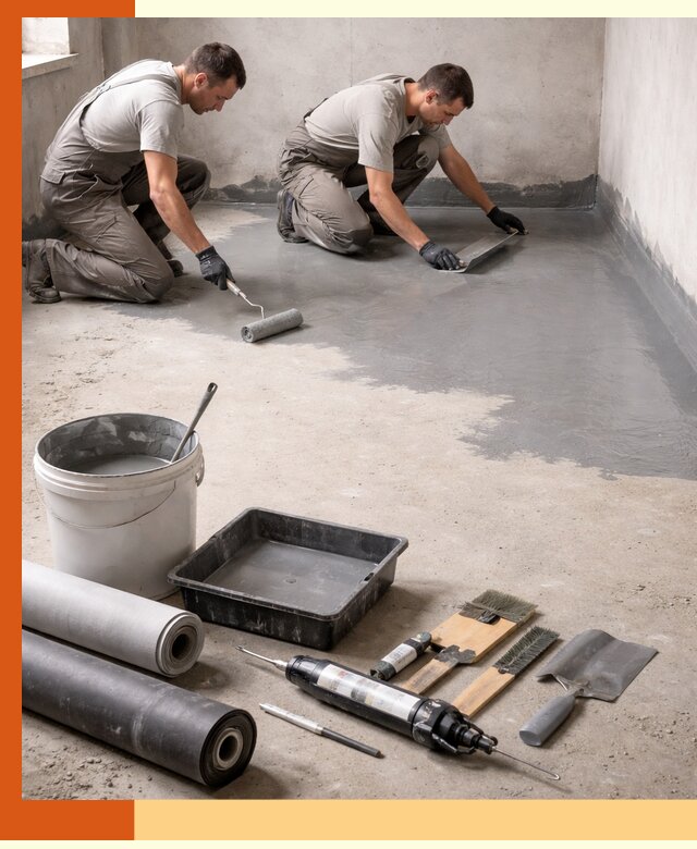 Гидроизоляция пола в Гуково — надежная защита от влаги и протечек