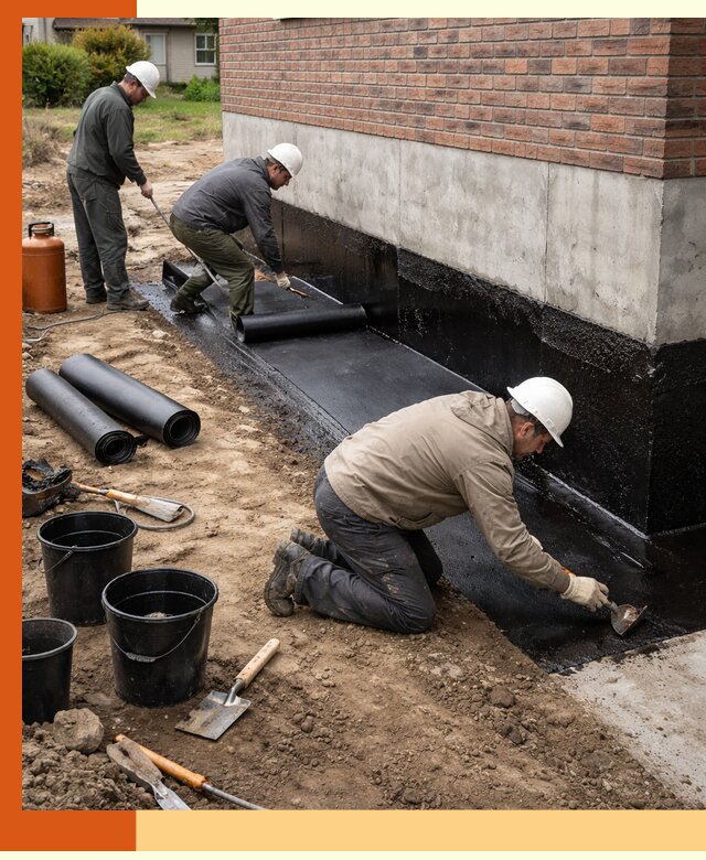 Гидроизоляция фундамента в Гуково: надежная защита строений