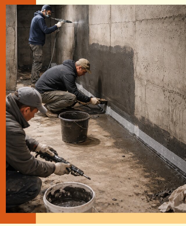 Гидроизоляция подвала в Гуково — комплексная защита от влаги