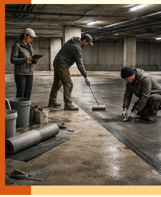 Гидроизоляция паркинга в Гуково: качественная защита зданий