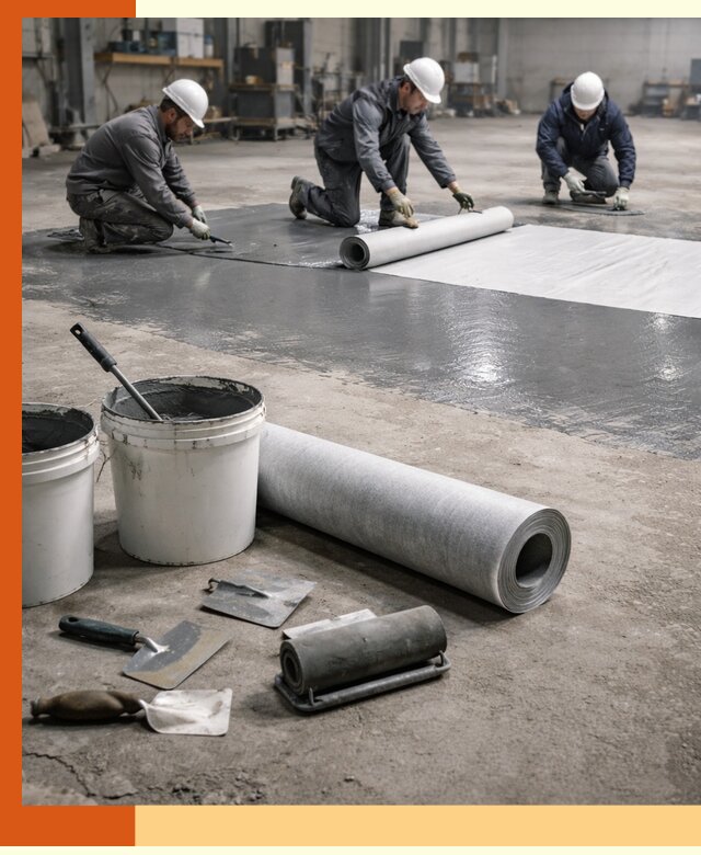 Гидроизоляция промышленного пола в Гуково — защита и долговечность