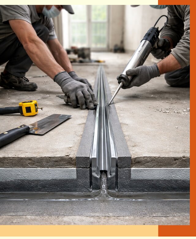 Гидроизоляция деформационного шва в Гуково от 7700 руб. под ключ | ТепломастерГкв