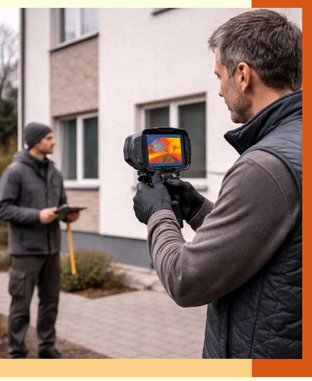 Тепловизионное обследование дома в Гуково от 4620 руб. — услуги ТепломастерГкв