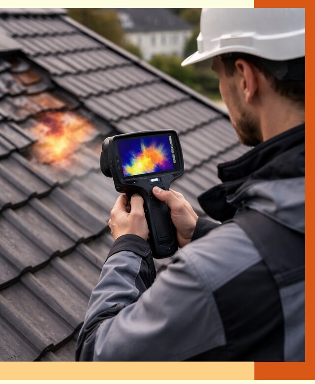 Тепловизионное обследование кровли в Гуково от 4620 руб. — ТепломастерГкв под ключ