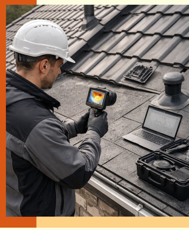 Тепловизионное обследование кровли в Гуково для выявления дефектов