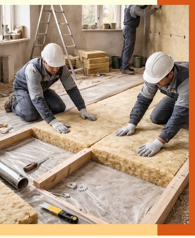 Восстановление теплоизоляции в Гуково от 8726 руб. — ремонт утепления под ключ | ТепломастерГкв